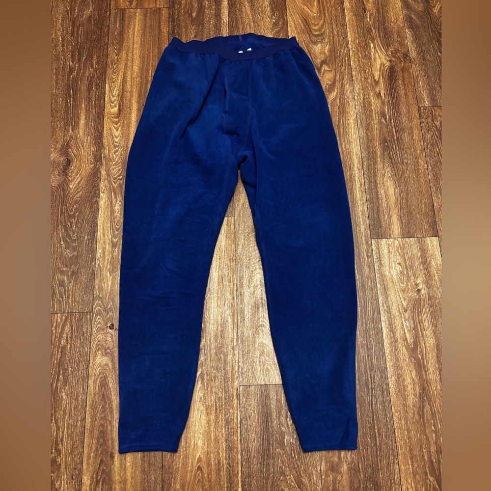 Vintage Patagonia Mens Blue Capilene Fleece Base Layer Pants-429
